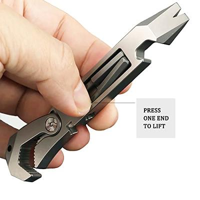 ResafeLy Edc Pry Bar,mighty bar,Titanium Multitool for Wrench, Screwdriver,  Nail Puller, Bottle Opener with Pocket Clip… - Yahoo Shopping