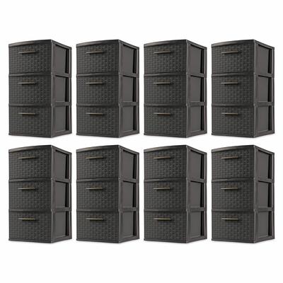 13.44 in. W x 8.9 in. D x 6.03 in. H Black/Smoke Gray Corner Stackable  Rack, Storage Organizer Shelf for Bathroom 2 Pack