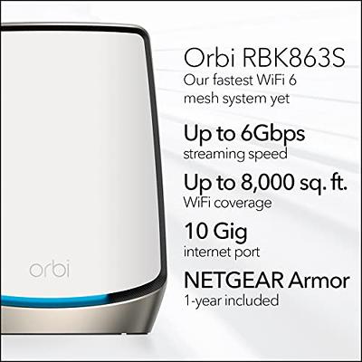 NETGEAR Orbi WiFi System RBK852 - Wi-Fi system (router, extender
