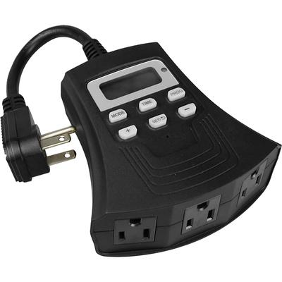 Utilitech 15-Amps 125-volt 2-Outlet Plug-in Countdown Indoor