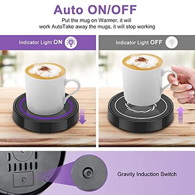 Coffee Mug Warmer, Smart Cup Warmer for Desk Auto Shut off