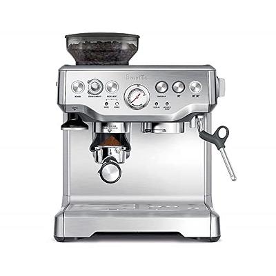 MICHELANGELO Stainless Steel Espresso Coffee Machine with Milk Frother,  Small Coffee Maker for Home, 15 Bar - Cappuccino, Latte