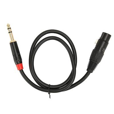 SOUNDFAM 3.5mm to XLR Premium Microphone Cable 3FT, 90 Degree Right Angle  3.5mm(TRS,1/8 Inch,Aux) Male to XLR Female Unbalanced Interconnection Cable  for Microphone, Sound Card, Camcorder & More - Yahoo Shopping