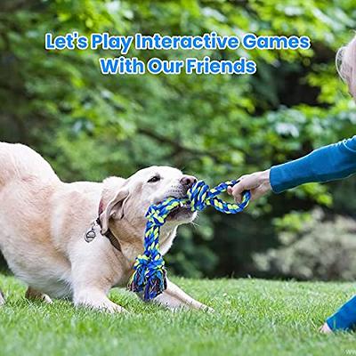 Dog Rope Toys 2 Nearly Indestructible Dog Toys, Dog Toy For Medium