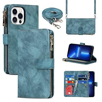 iPhone 13 Pro Max Wallet Case, iPhone 13 Pro Max PU Leather Case