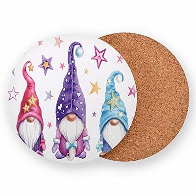 Car Coasters for Cup Holders, 2 Pack Absorbent Ceramic Car Cup