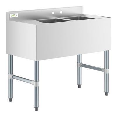 Regency Stainless Steel Underbar Drainboard - 36 x 21