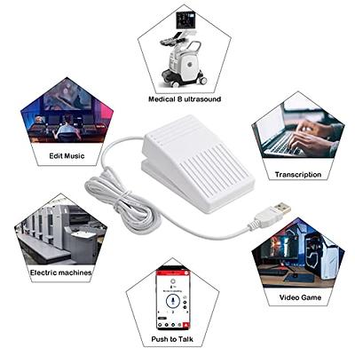 Transcription Keyboard Foot Pedal for Computers