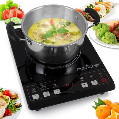 K&H 5 Burner 36 inch Built-In Electric Stove Top Radiant Ceramic Cooktop Touch Control 240V 9600W CE36-10208