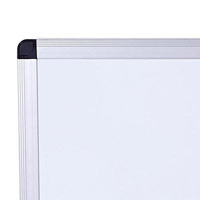 VIZ-PRO Dry Erase Board/Whiteboard, Non-Magnetic, Pack of 2, 36 x 24  Inches, Wall Mounted Board for School Office and Home
