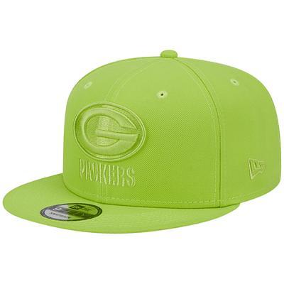 Men's New Era Gold Green Bay Packers Color Pack 9FIFTY Snapback Hat