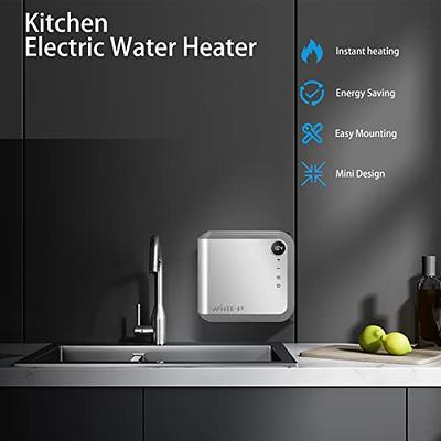 Tankless Water Heater Electric 18KW 240 Volt, on Demand Instant Endless Hot Water Heater, Digital Temperature Display Easy Installation, for