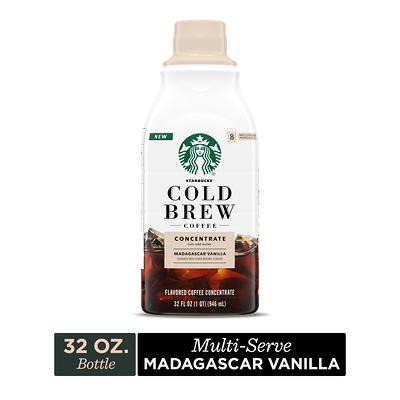 Starbucks Coffee Concentrate, Medium Roast, Cold Brew, Caramel Dolce 32 Fl  Oz, Instant