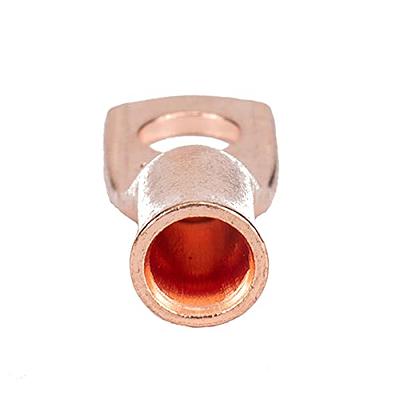 8 AWG - 1/4 Ring Wire Lugs Terminal 8 Gauge Wire Connectors Battery Cable  Ends Copper Eyelets with 2:1 Heat Shrink Tube (16PCS) - Yahoo Shopping