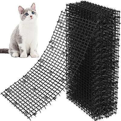 Zerodis Cat Deterrent Mat, Mat with Spikes Prickle Strips for Cats Dogs  Spiked Mat Network Digging Stopper for Garden Fence Outdoor Indoor Keep Pet  Dog Cat Off Couch Furniture 13x49cm - Yahoo