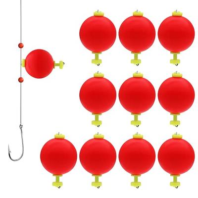 FishingPepo 10 Pieces Fishing Bobbers Unweighted Fishing Bobber Floats Foam  Fishing Floats Large & Small Red Fishing Bobbers for Fishing Bobbers Floats,  Fishing Bobber Set Bobbers (Large) - Yahoo Shopping