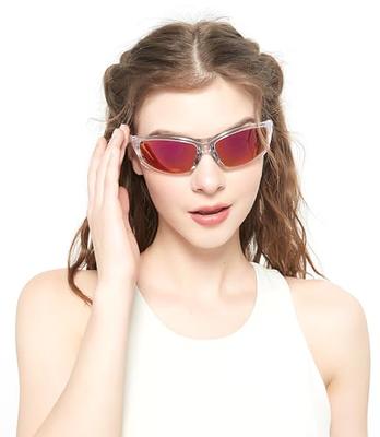 Polarized Fishing Golf Driving Glasses Men's Womens Sport Wrap Around  Sunglasses