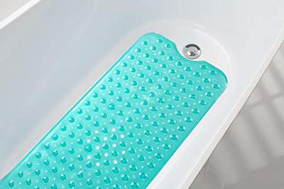  Gorilla Grip Patented Shower and Bathtub Mat, 21x21, Small  Square Shower Stall Floor Mats with Suction Cups and Drainage Holes,  Machine Washable and Soft on Feet, Bathroom Accessories, Clear : Home
