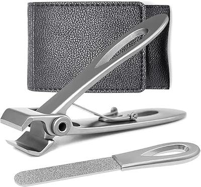 EBEWANLI Straight Nail Clipper, 17mm Wide Jaw Opening Extra Large