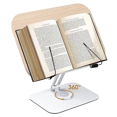 Floor Book Stand Book Holder Tray Rotated and Liftted Stable Base Laptop Desk Metal Support Bookstand for Recipe Home Office Sheet Music Standard