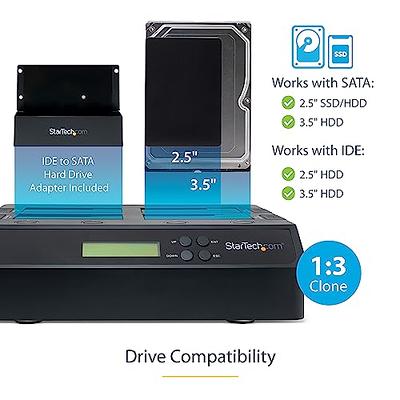 1 to 1 SATA 3.5 & 2.5 Hard Drive HDD Duplicator & SSD Clone Copy