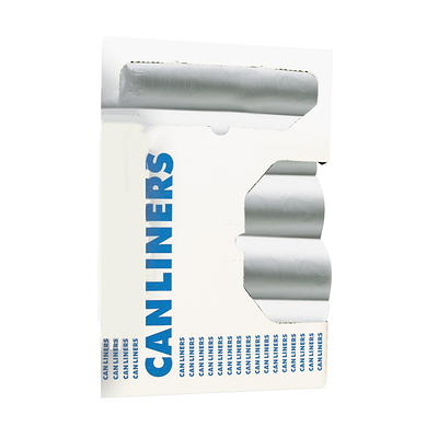 Coastwide Professional High-Density Can Liners | 30 Gal | 0.31 Mil | 30 x 37 | Clear | 25 Bags/Roll | 20 Rolls/Carton