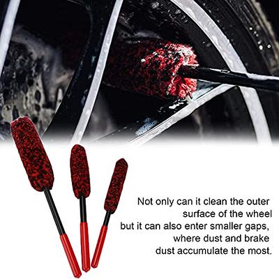 Psytfei Wheel Cleaner Brush 3pcs Car Wheel Rim Detailing Brush Long Handle  Wheel Brush Kit Multipurpose Soft Wheel Rim Cleaner Brush for Car  Motorcycles Bicycles Rims - Yahoo Shopping