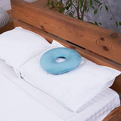 Ear Piercing Pillow for Side Sleepers Donut Pillow with Ear Hole