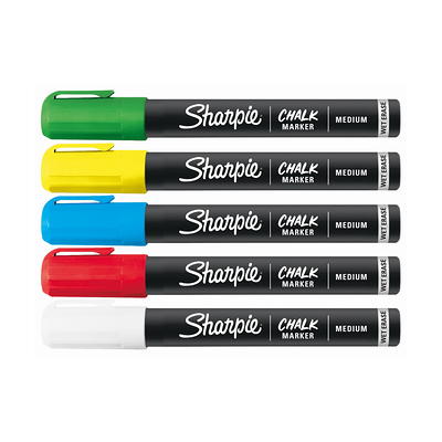 Carmel Liquid Chalk Marker Medium Tip, Pack of 10 (Assorted Colors