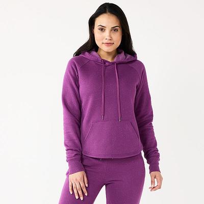 Women's Tek Gear® Ultrasoft Fleece Hoodie, Size: Medium, Drk