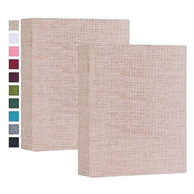 Fabmaker 2 Pack Small Photo Album 4x6, Each Picture