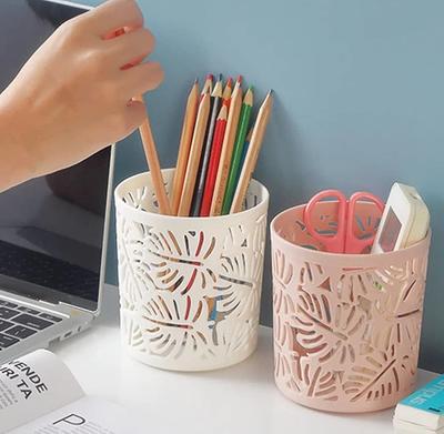 DIY Multi-function 4 Grid Desktop Organizer, Pen Holder, White/pink Storage  Case, Pencil Holder, Party Favor, School, Office Desk Organizer 