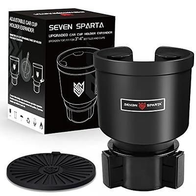 SEVEN SPARTA Upgraded Car Cup Holder Expander Adapter with Offset  Adjustable Base, Compatible with Yeti 14/24/36/46oz Ramblers, Hydro Flasks  32/40oz, Other Large Bottles Mugs in 3.4-4.0, 2 Pack - Yahoo Shopping