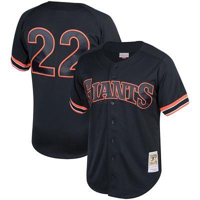 Men's Mitchell & Ness Will Clark Black San Francisco Giants