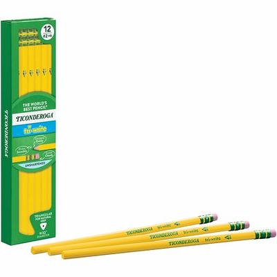 Ticonderoga Neon Pencils, 2 Pre-Sharpened Wood Pencils with Erasers,  18-Count, 13018 (Pack of 6, 108 Count Total) - Yahoo Shopping