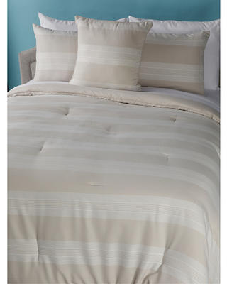 8pc Brushed Nile Stripe Comforter Set