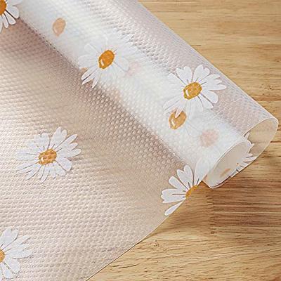 BAKHUK Shelf Liner for Kitchen Cabinets, Non Adhesive Drawer Liner, 12 Inch  X 25