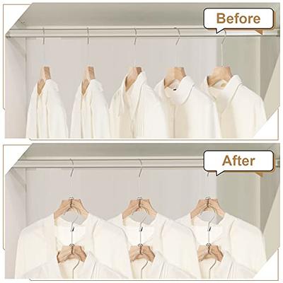 45 Pcs Metal Hanger Hooks Clothes Hanger Connector Hooks for Clothes Space  Saving Hanger Extender Stainless Steel Clothes Hanger Organizer Strong  Cascading Hangers Hooks for Bedroom Closet - Yahoo Shopping