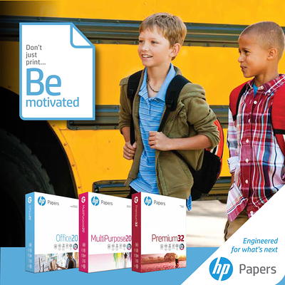 HP Printer Paper 8.5 x 11 Paper Copy &Print 20 lb 