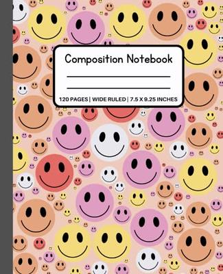 Girls Composition Notebook: Journal For Girls Ages 8-12: Wide Ruled  Notebook Paper | 120 pages, 8.5 x 11, Large Size