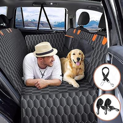 Dog Car Seat Cover for Back Seat for Cars & SUVs - Durable Pet Car Seat  Cover Backseat Protector, Nonslip Dog Hammock for Car, Waterproof  Scratchproof