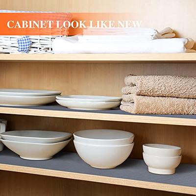 Non-Adhesive Heavy Duty Shelf Liners for Kitchen Cabinets Shelf