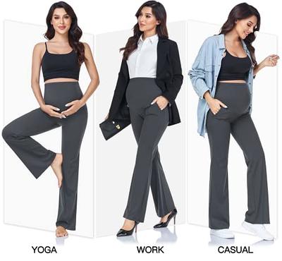 Womens Yoga Sweatpants Bootcut Loose Comfy Lounge Wide Leg Pants