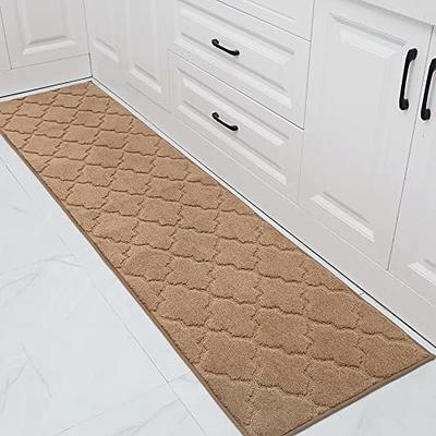 COSY HOMEER Soft Kitchen Floor Mats for in Front of Sink Super Absorbent  Kitchen Rugs and Mats 20x79 Non-Skid Kitchen Mat Standing Mat