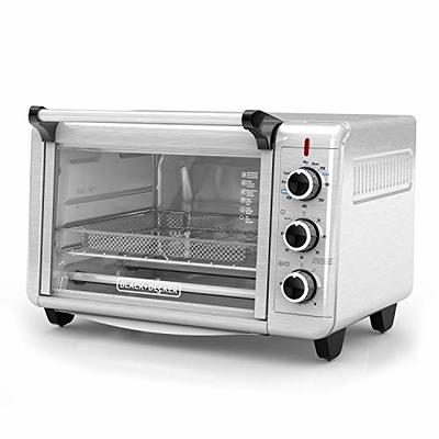 Dash Chef Series 7 in 1 Convection Toaster Oven Cooker 23L Stainless Steel