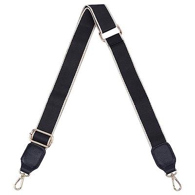 JKNAKN Replacement Adjustable Leather Shoulder Strap with Metal