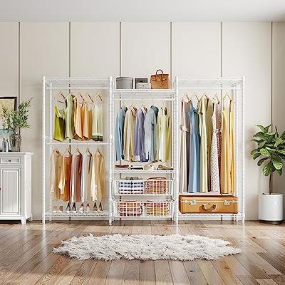 Adjustable Sturdy Metal Clothing Storage Simple Houseware Closet