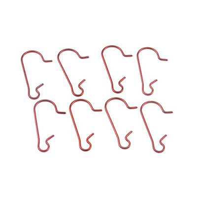 Tighall 100PCS Mini Metal Decorative Hanger Hooks Light Duty Ornament Hook  Red 30mm Length for Christmas Decorations - Yahoo Shopping