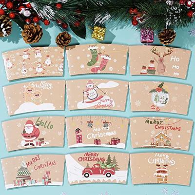 Holiday Mini Coffee Ornament Sleeve Sheet 