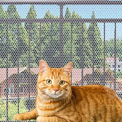 Cat Black Net Balcony Protective Net Nylon Pet Fence Dogs Safety